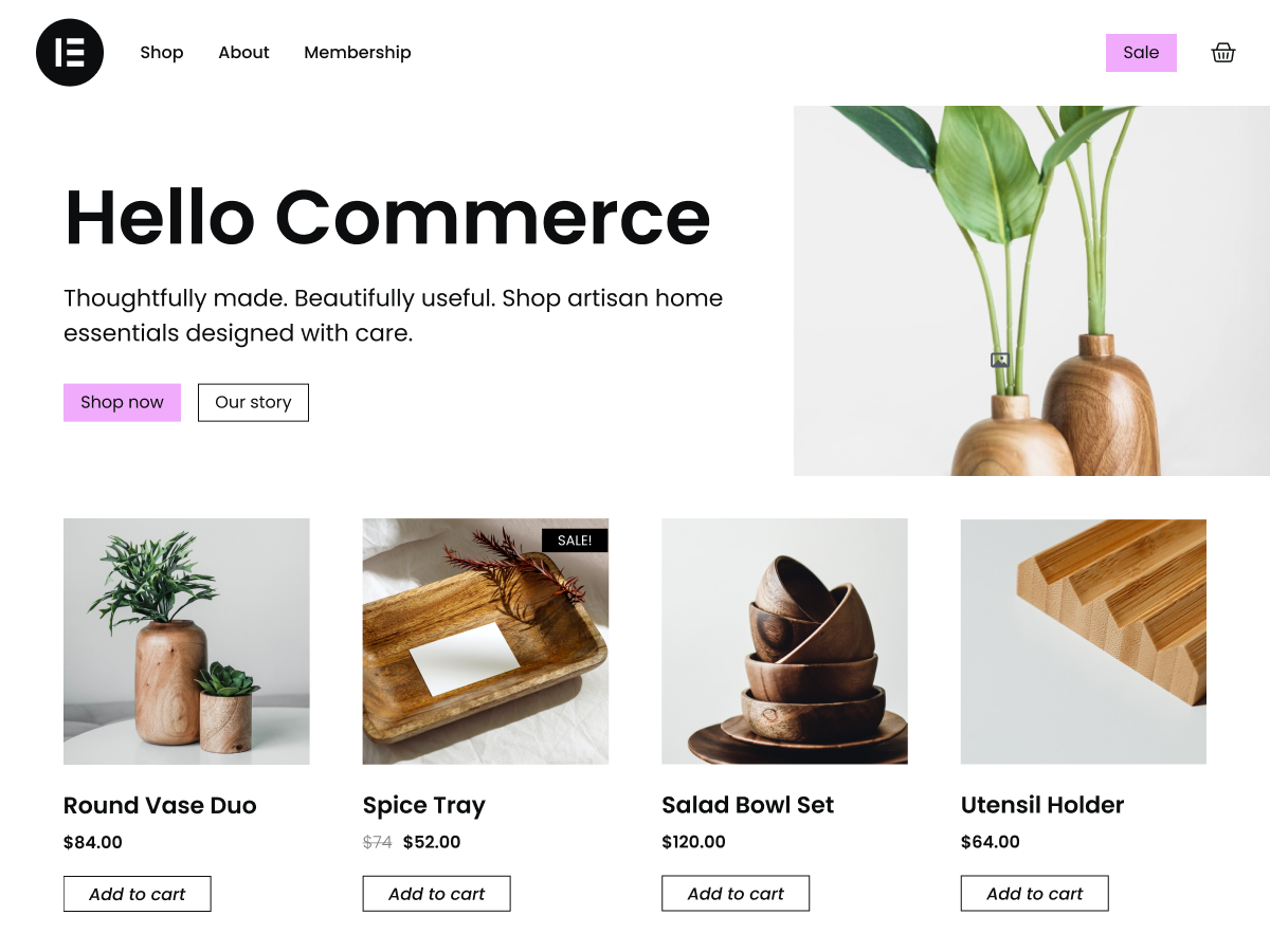 دانلود قالب های وردپرسی 6 Hello Commerce