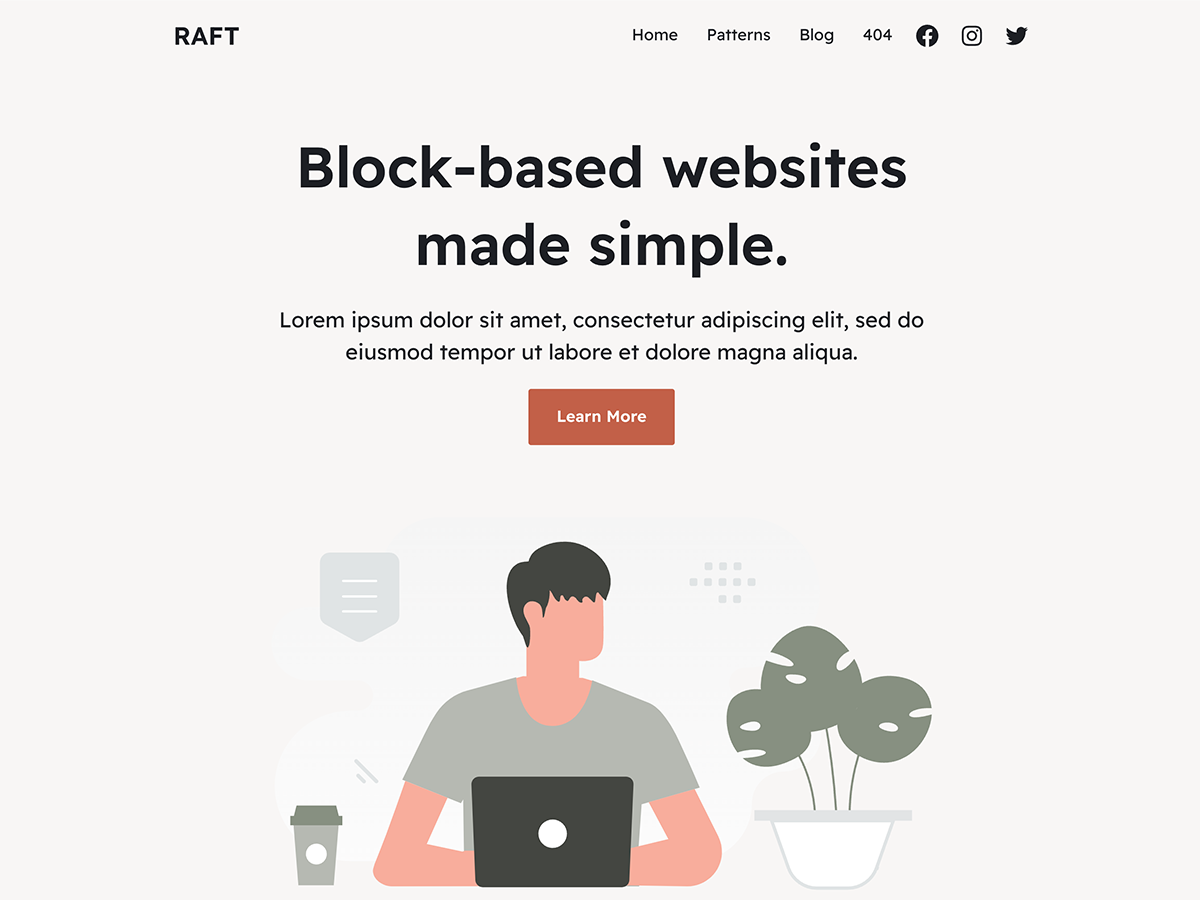 دانلود قالب های وردپرسی 8 Raft